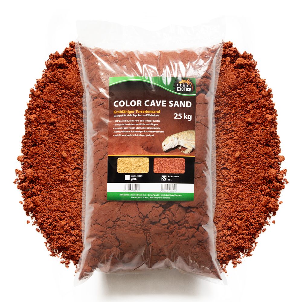 color cave - rot - 25kg - 1