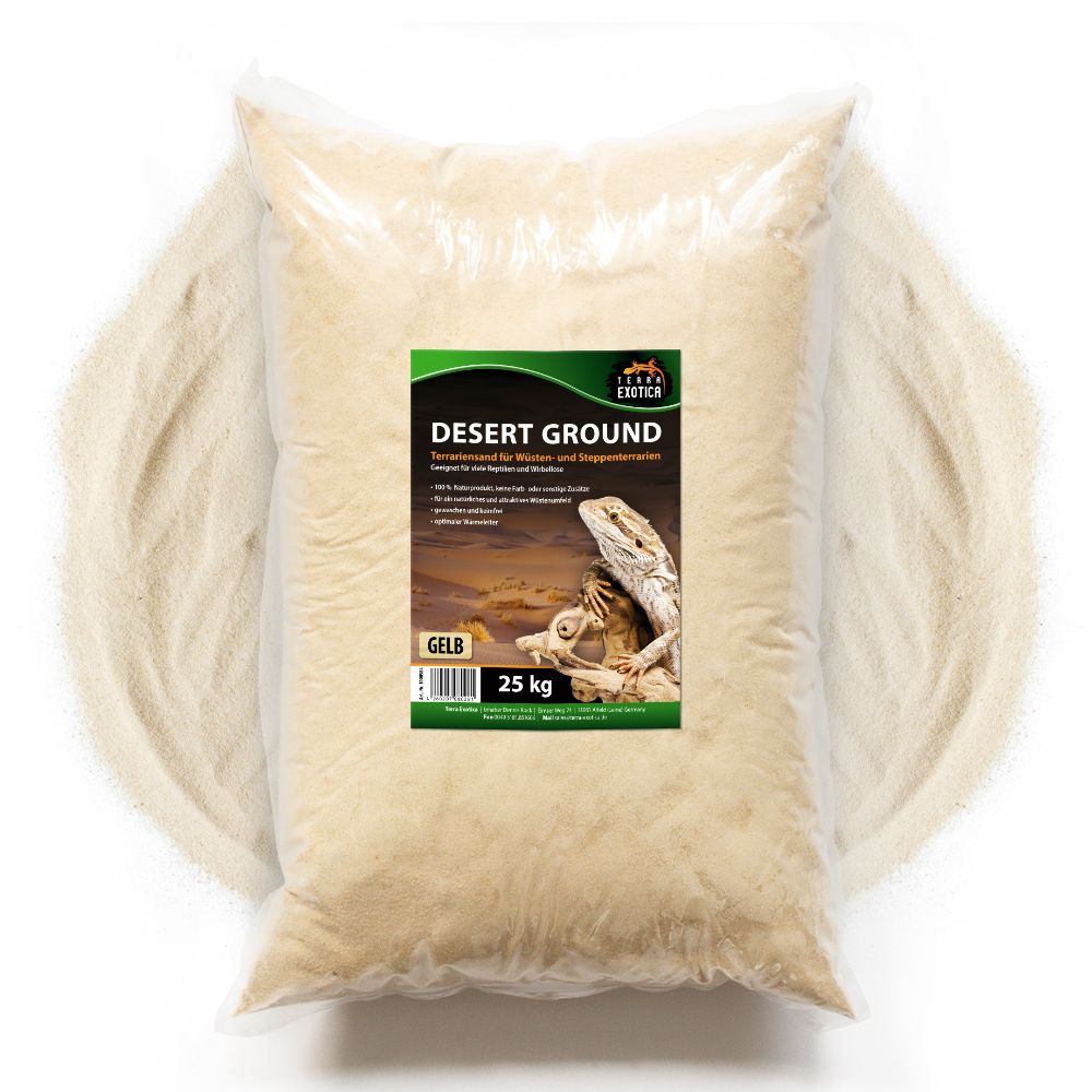 desert ground - 25kg - gelb - 1