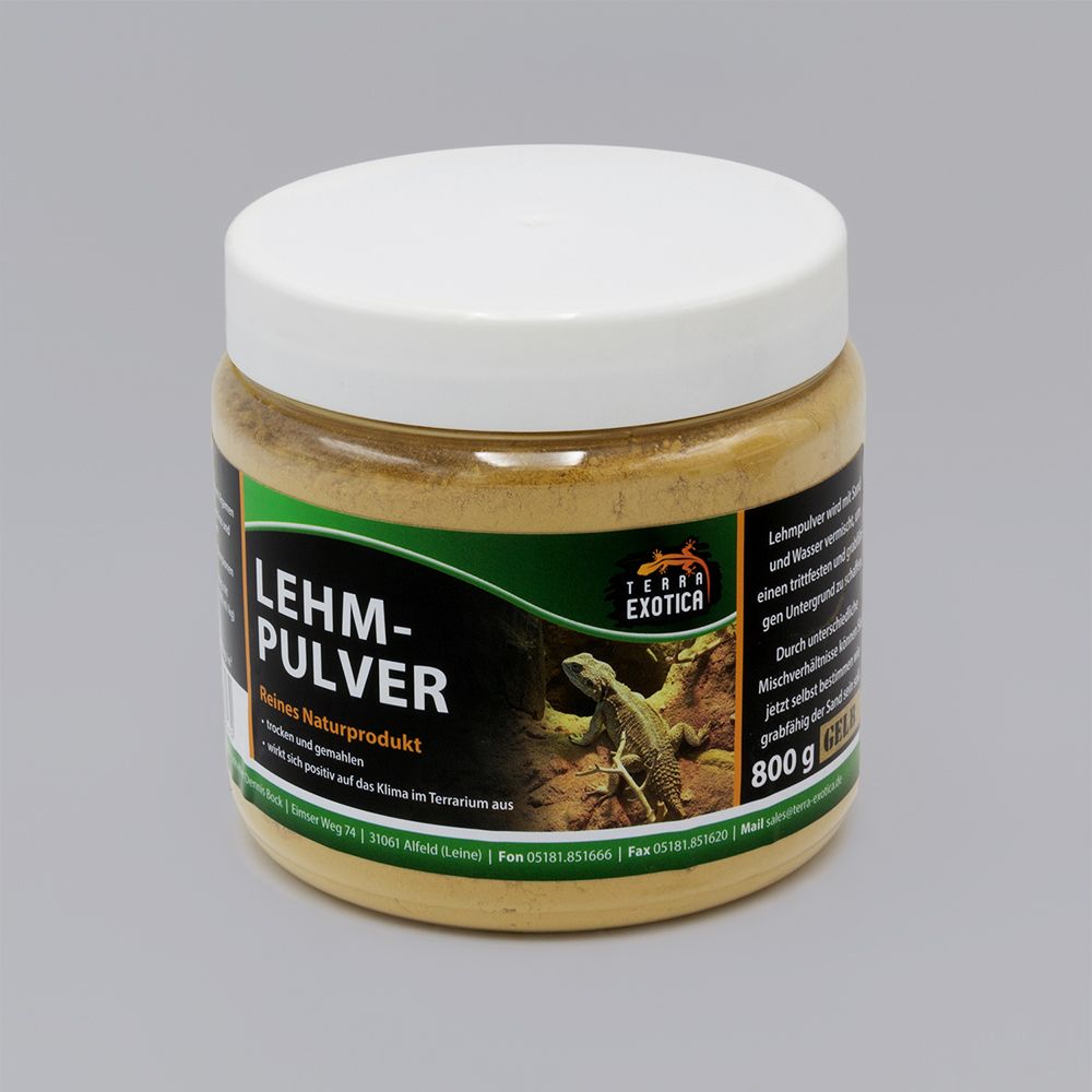 lehmpulver - gelb - dose - 800g - 1