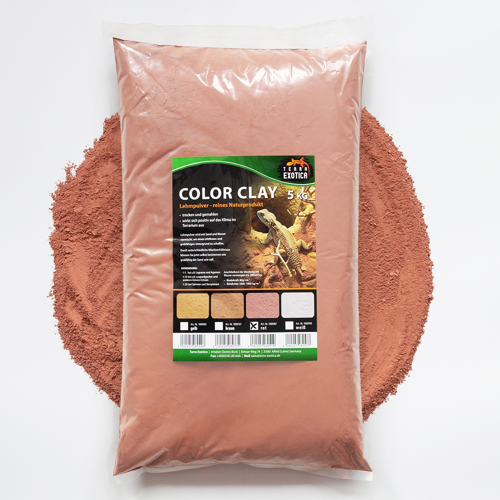 lehmpulver - rot - 5kg - 1